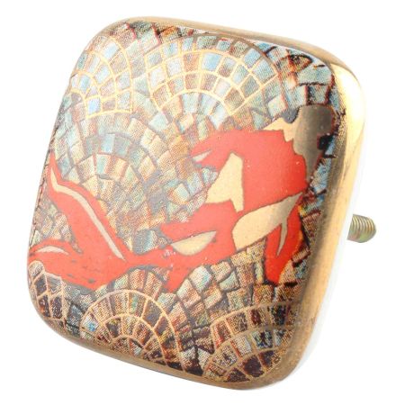 Gold Fish Ceramic Drawer Knob Online